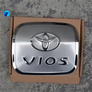 ฝาครอบถังน้ํามันเชื้อเพลิงรถยนต์ โครเมี่ยม สําหรับ Toyota Vios gen2 batman 2008 2009 2010 2011 2012 2013