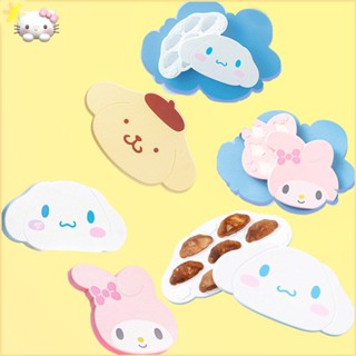 [LBE] Sanrio Lovely My Melody Ice Tray Mold Cinnamoroll Pom Pom Purin Cartoon Summer Household Ice Cube Ice Box