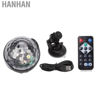 Hanhan USB Rotating Ball Light Bulb 7 Modes Ball Lamp RGB Rotating  Party