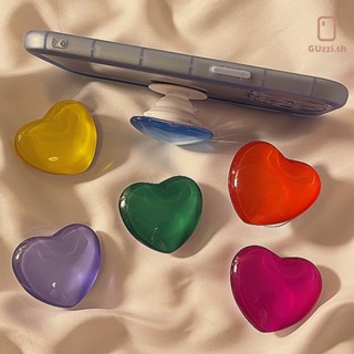 ที่วางโทรศัพท์มือถือ แบบเรียบง่าย ลายหัวใจ สีมาการอง สําหรับ เคสไอโฟน11 14 12 13 Pro Max X XR 8 7 Plus for All Smart Phone