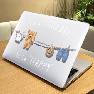 เคสแล็ปท็อป แบบโปร่งแสง บางพิเศษ พิมพ์ลายการ์ตูน สําหรับ MacBook Air 13 Pro 14 M2 M1 New Pro 13.3 Air 13.3 13.6 M2 0.8 มม.