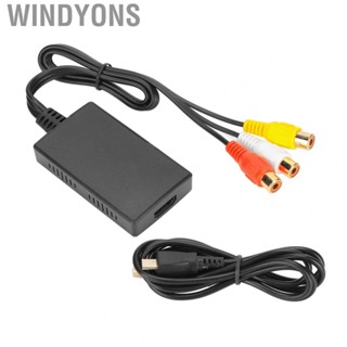 Windyons RCA To HD Multimedia Interface Converter 1080P AV Converter Adapter for PS One