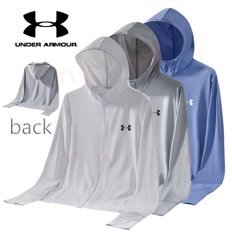 เสื้อแจ็กเก็ตแขนยาว มีฮู้ด ผ้าเรยอน UPF 50+ ป้องกันรังสียูวี เหมาะกับใส่ตกปลา เดินป่า กลางแจ้ง สําหรับผู้ชาย
