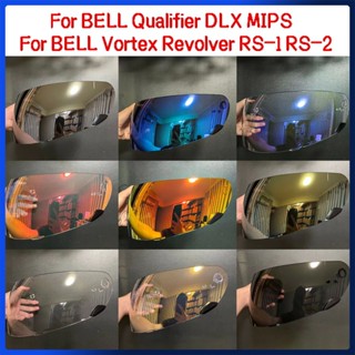 ที่บังแดดหมวกกันน็อครถจักรยานยนต์ สําหรับ BELL Qualifier DLX MIPS ป้องกันรอยขีดข่วน UV สําหรับ BELL Vortex Revolver RS-1 RS-2