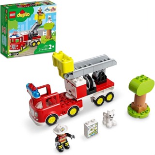 ชุดของเล่นตัวต่อเลโก้ DUPLO Town Fire Truck 10969 สําหรับเด็ก