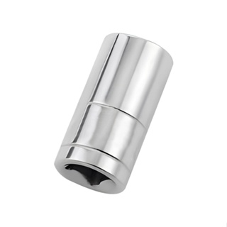 Tight Durable Visible Chrome Vanadium Alloy Steel Clearly Mirror Finish 6 Point Secure Drive Roll-stamp Shallow Socket