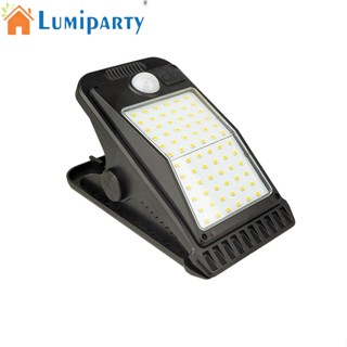 Lumiparty โคมไฟ Led 72 ดวง พลังงานแสงอาทิตย์ กันน้ํา Ip67 สําหรับตกแต่งสวน ระเบียงกลางแจ้ง