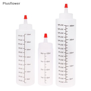 &lt;Plusflower&gt; ขวดบีบพลาสติก กันรั่วซึม ขนาด 120 350 450 มล. สําหรับห้องครัว ลดราคา