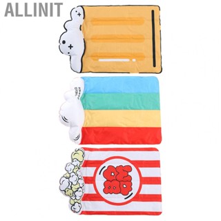 Allinit Pet Cooling Gel Pad  Seaside Party Fine Crafted Lightweight Ice Silk Mat Temperature Reduction for Dogs Pets Indoor