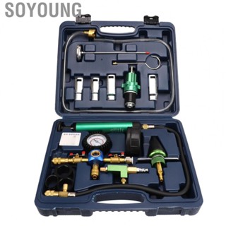 Soyoung Radiator Coolant Refill Tool Kit  High Accuracy Universal Portable Easy To Use Radiator Pressure Leak Tester  for Most Vehicles