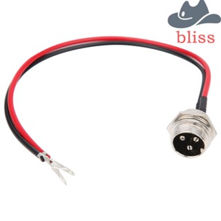 Bliss พอร์ตชาร์จแบตเตอรี่ 24V 36V 3 Pin ทนทาน สําหรับรถจักรยาน