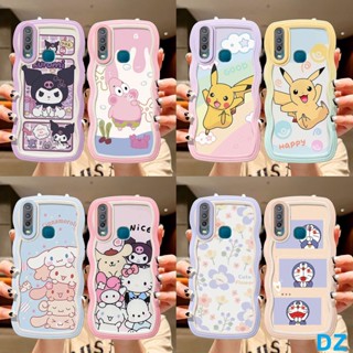 เคส VIVO Y11 Y12 Y15 Y17 Y19 กรณีโทรศัพท์ลายคลื่นน่ารัก XXDBL1