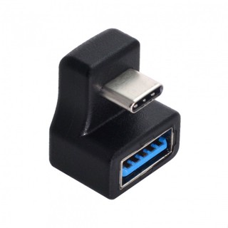 Xiwai อะแดปเตอร์ขยาย Type-C USB-C OTG เป็น USB 3.0 ตัวเมีย 180 องศา สําหรับโทรศัพท์มือถือ แท็บเล็ต