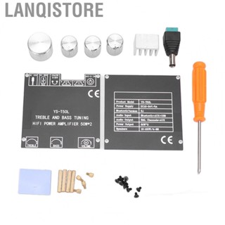 Lanqistore Power Amplifier Board  DC12‑24V 5A  Digital Power Amplifier Module Stereo  for Studio