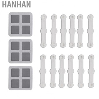 Hanhan Screen Window Fixing Clips  12Pcs Screen Window Mounting Buckle Protection  for Living Room