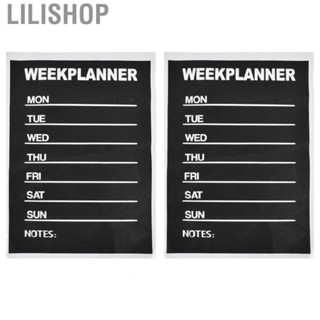 Lilishop 2x Blackboard Wall Planner 45x60cm Self Adhesive  PVC Chalkboard