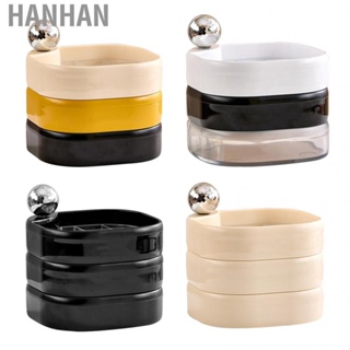 Hanhan Rotatable Jewelry Box  Rotating Jewelry Box Lightweight Multi Layer  for Bracelets