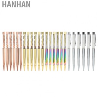 Hanhan Pens  Ball Point Pen Widely Used 6Pcs Crystal Stone  for Office