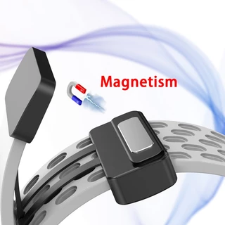 รูระบายอากาศสาย D Buckle Sport magnetic Band สายรัดซิลิโคนอ่อนนุ่มสําหรับ HUAWEI WATCH GT3 GT4 GT5 GT6 46 มม.Watch4 Pro สายคล้อง