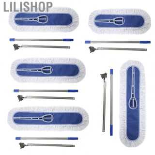 Lilishop Oxford Cloth Flat Mop 360 Degree Rotation Floor Cleaning Mop Hotel Mop for Factory Household