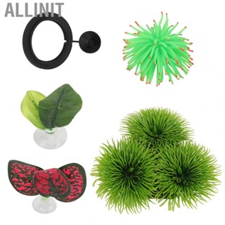 Allinit Beta Leaf Bed Fish Resting And  Artificial Plants Gift Supplies