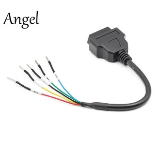 16 Pin OBD OBD2 Female K Line CAN Line Jumper Tester Connector Car Diagnostic Extension Cable Cord Pigtail