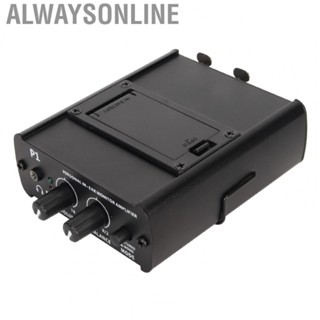 Alwaysonline Studio Headphone Amplifier 2CH Stereo Passive Mixer Headphone Amplifier Mixer