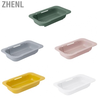 Zhenl Retractable Sink  Rectangular Multifunctional Thicken Durable PP Drain  for Vegetable Fruit