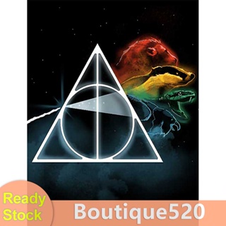 11ct ชุดปักครอสสติตช์ ผ้าฝ้าย พิมพ์ลาย Harry Potter DIY [boutique520.th]