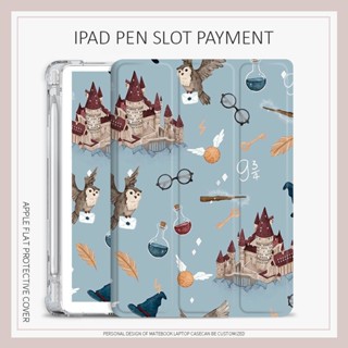 เคส ลายกราฟฟิตี้ พร้อมช่องใส่ปากกา สําหรับ iPad 10.2 gen 7 8 9 gen10 air 1 2 3 4 5 mini 4 5 6 iPad pro11 2022