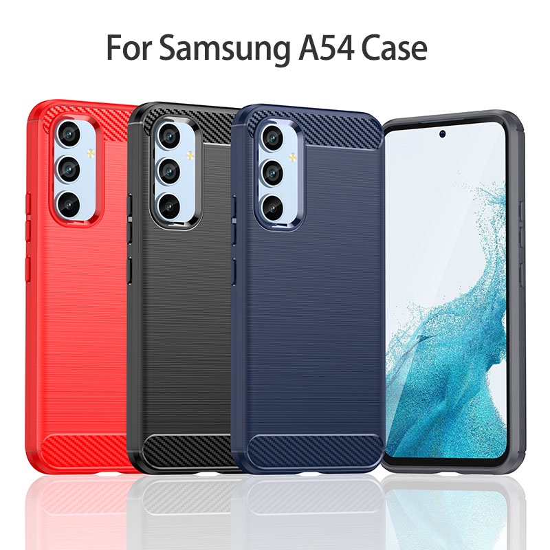 SAMSUNG เคสป้องกันการแตกร้าวสําหรับSamsung Galaxy A54 A34 S23 S22 S21 S20 Ultra/Plus/FE S23+ S22+ S2