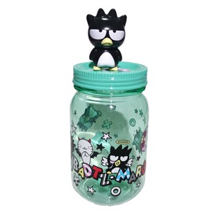 Bottle Jar Bad Badtz-Maru Green Sanrio ขวดโหลเก็บของแบทแบดมารุสีเขียว ลายการ์ตูนซานริโอ