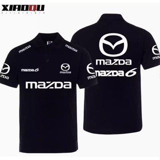 MAZDA6 car club customized short-sleeved Axela outdoor driving POLO shirt