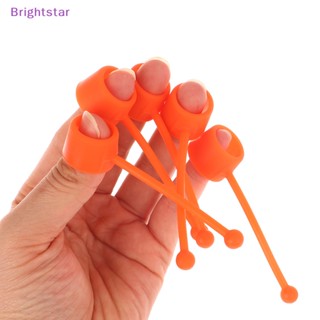 Brightstar ใหม่ อุปกรณ์ที่จับนิ้วมือ เพื่อความแข็งแรง สําหรับเล่นโยคะ 5 ชิ้น