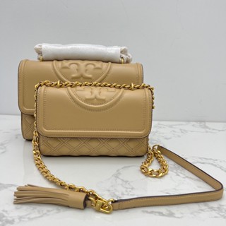 Tory BURCH TB Fleming กระเป๋าสะพายไหล่ หนังแกะ 2 ขนาด 76997 75576