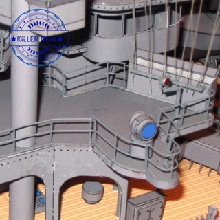 ของเล่นจิ๊กซอว์กระดาษ แฮนด์เมด สเกล 1:250 USS Arizona BB-39 3D DIY สําหรับเด็ก C4O4