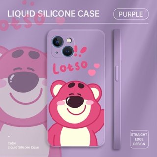 เคสโทรศัพท์มือถือ ซิลิโคนนิ่ม กันกระแทก ลายการ์ตูนหมี Lotso น่ารัก สําหรับ Realme 8i 9i 8 Pro 9 Pro