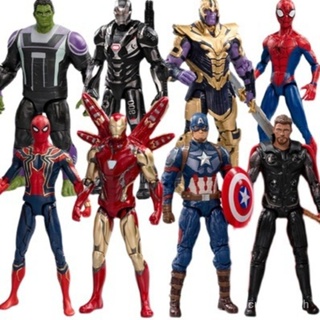 Spot Disney Avengers Iron Spider-Man Thor Thanos Hulk Iron Man Mark50 Captain America war machine Marvel legend figuema action character