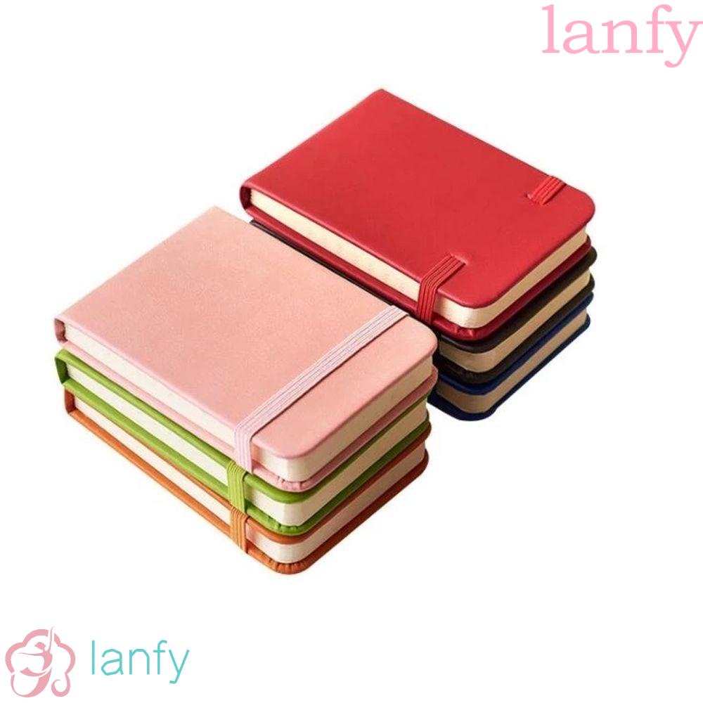 Lanfy สมุดโน้ต แพลนเนอร์รายสัปดาห์ ลายผลไม้ ขนาดเล็ก 96 แผ่น