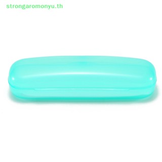 Strongaromonyu กล่องพลาสติกใส หลากสี สําหรับใส่แว่นตาอ่านหนังสือ แว่นกันแดด