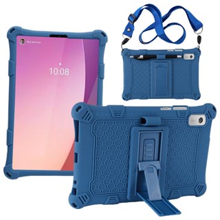 เคสแท็บเล็ต ซิลิโคน กันกระแทก พร้อมขาตั้ง 9.0 นิ้ว สําหรับ Lenovo Tab M9 M 9 TB-310FU TB-310XU Lenovo Tab M9 9&amp;quot; Fundas