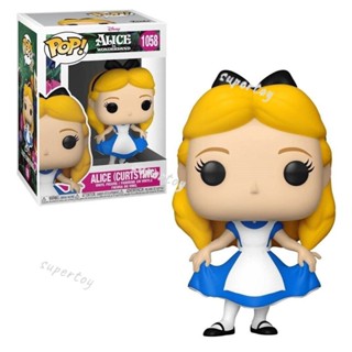 ฟิกเกอร์ไวนิล Funko POP Disney: Alice in Wonderland 70th - Alice in Wonderland Curtsying 1058