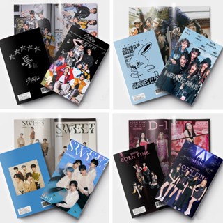 อัลบั้มรูปภาพ BT-S BLACK-PINK TWICE EN-HYPEN TXT STRAY KIDS ขนาดเล็ก สําหรับสะสม 1 ชิ้น