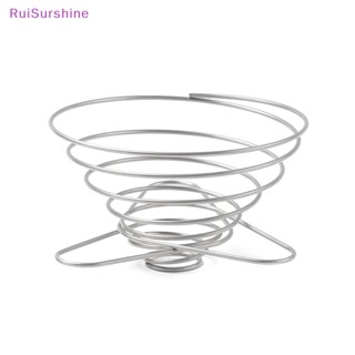 Ruisurshine ใหม่ ถ้วยกรองกาแฟดริป สเตนเลส แบบพกพา พับได้