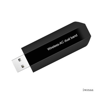 Iwo อะแดปเตอร์ไวไฟไร้สาย USB Dongle AC11 600M 2 4 5Ghz สําหรับระบบคู่ 802 11AC