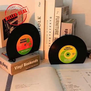 แผ่น CD ไวนิล ABS สไตล์วินเทจ เรโทร สําหรับวางหนังสือ Y9K2