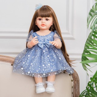 ขายดี 73 ซม. ยิปโซ Gypsophila Starry Sky Dress ชุดวิกผมเจ้าหญิง ตุ๊กตาเด็ก ตุ๊กตาน่ารัก ตุ๊กตาคลอด
