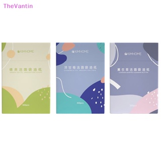 Thevantin แผ่นกระดาษทิชชู่ ดูดซับความมันบนใบหน้า 300 ชิ้น