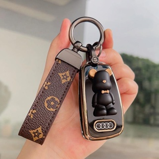 ใหม่ เคสกุญแจรีโมทรถยนต์ ตัวเมีย สําหรับ Audi A3 Q2L Q3 A5 A6L Q5L A4L A7 A8 22 Q7