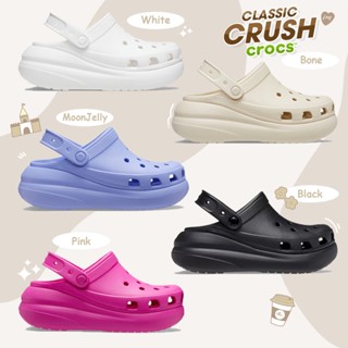 รองเท้าแตะ Crocs ส้นหนา แฟชั่นคลาสสิก 207521-100/207521-2y2/207521-6ub/207521-001/207521-5q6 (2890) [ชุดกีฬา]